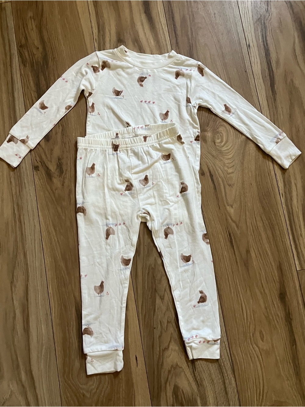 Chicken Print pjs